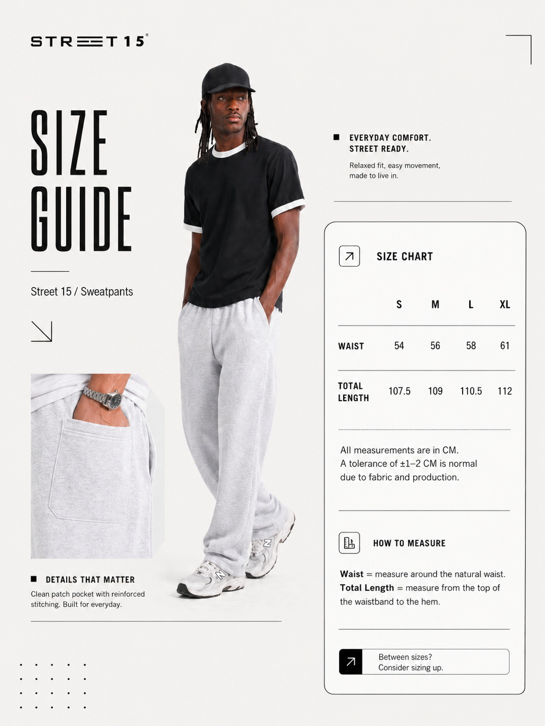Relaxed Summer Sweatpants - Black