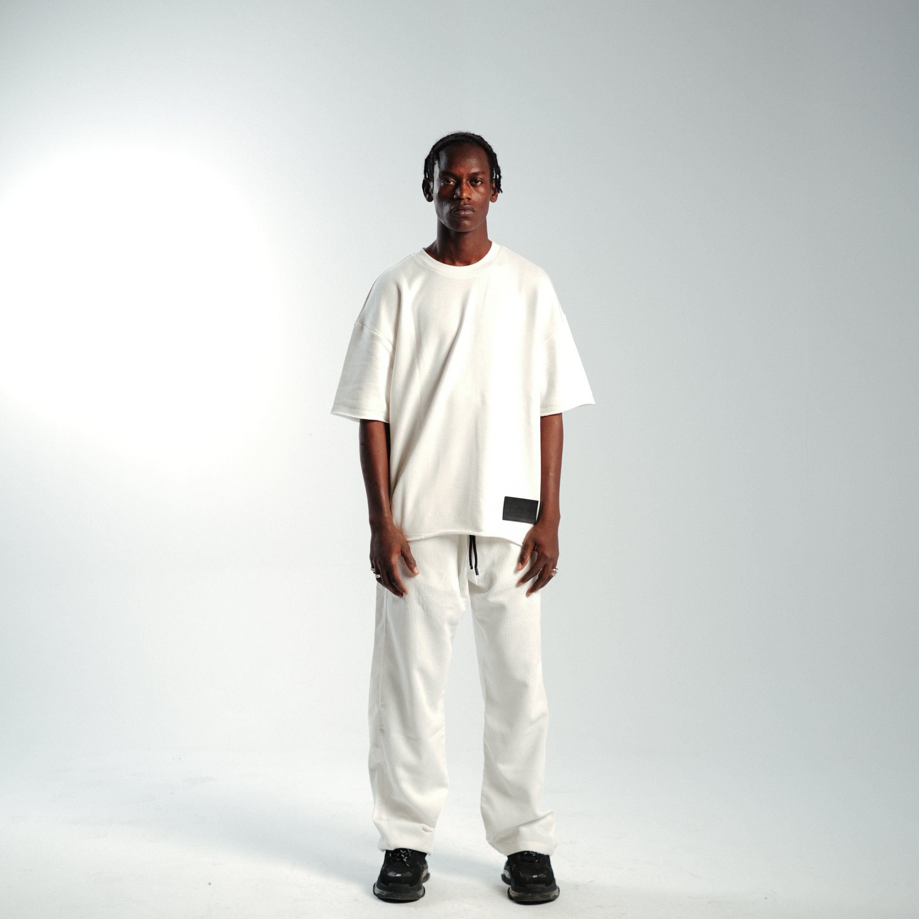STREET 153 PLEATED WHITE