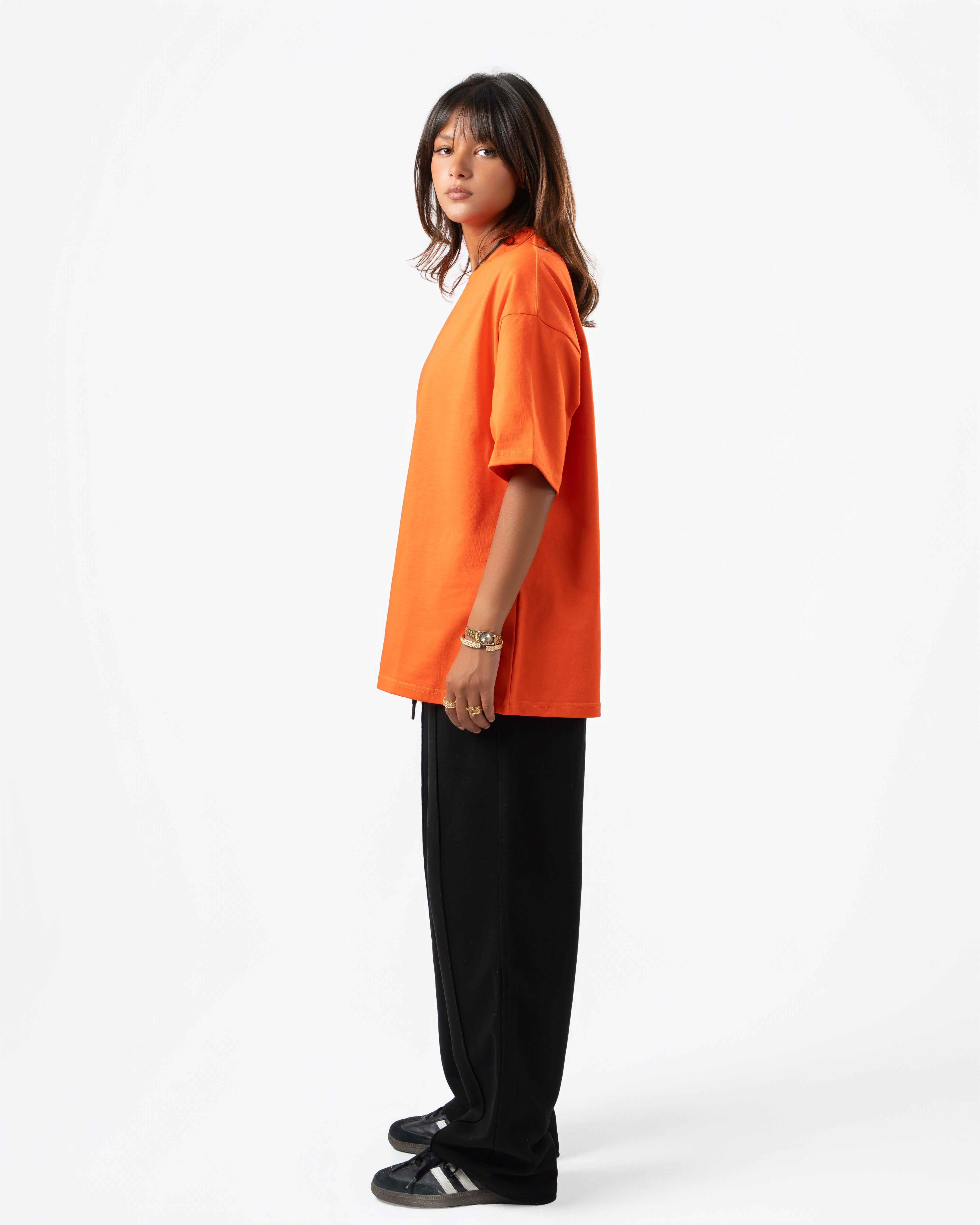 Black Wide-Leg Sweatpants