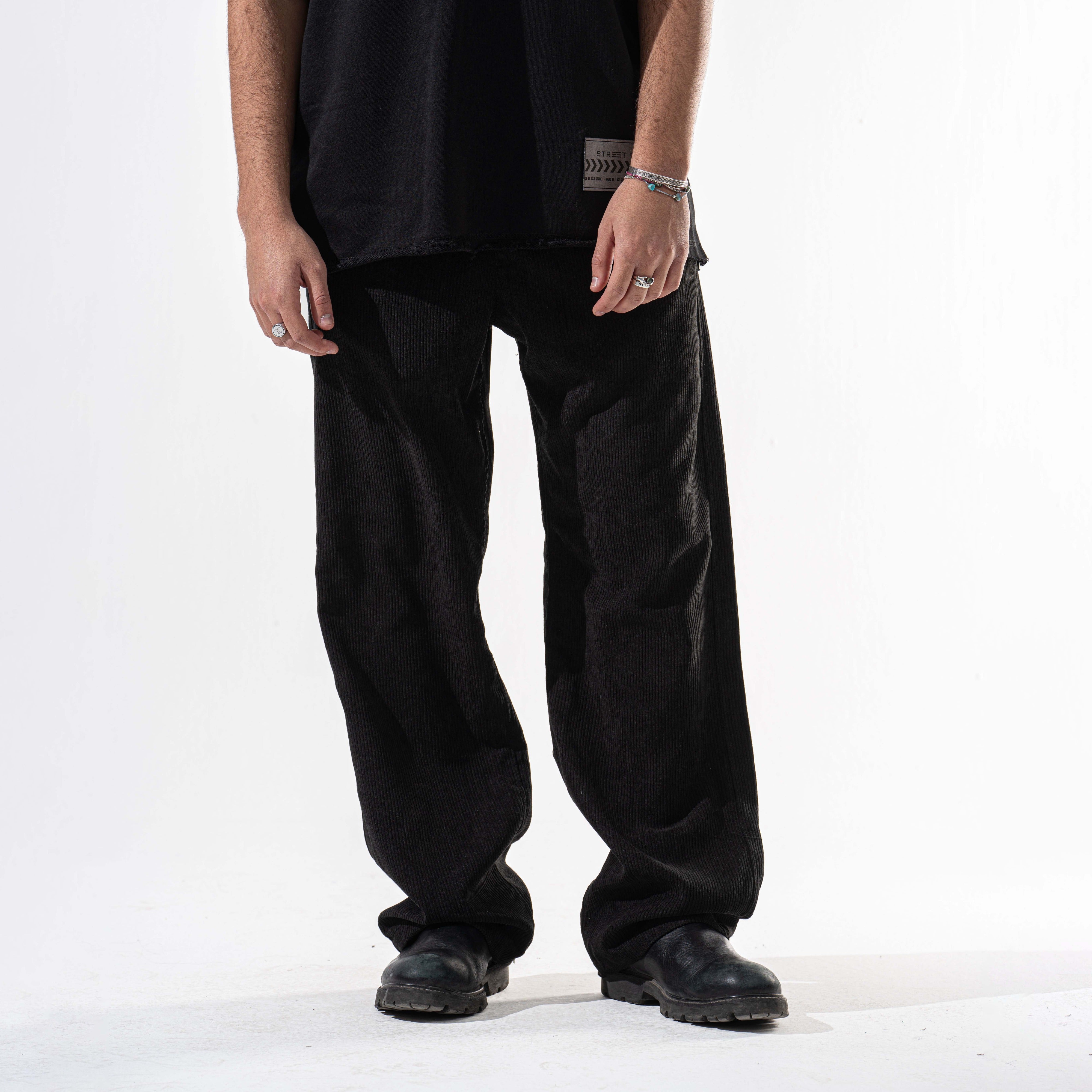 STREET 153 PLEATED BLACK