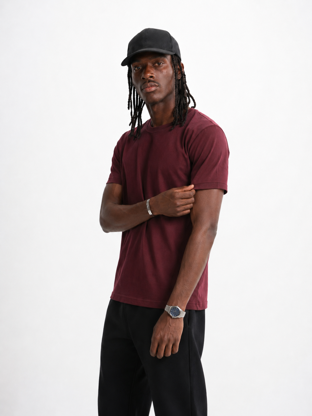 Burgundy Regular Tee