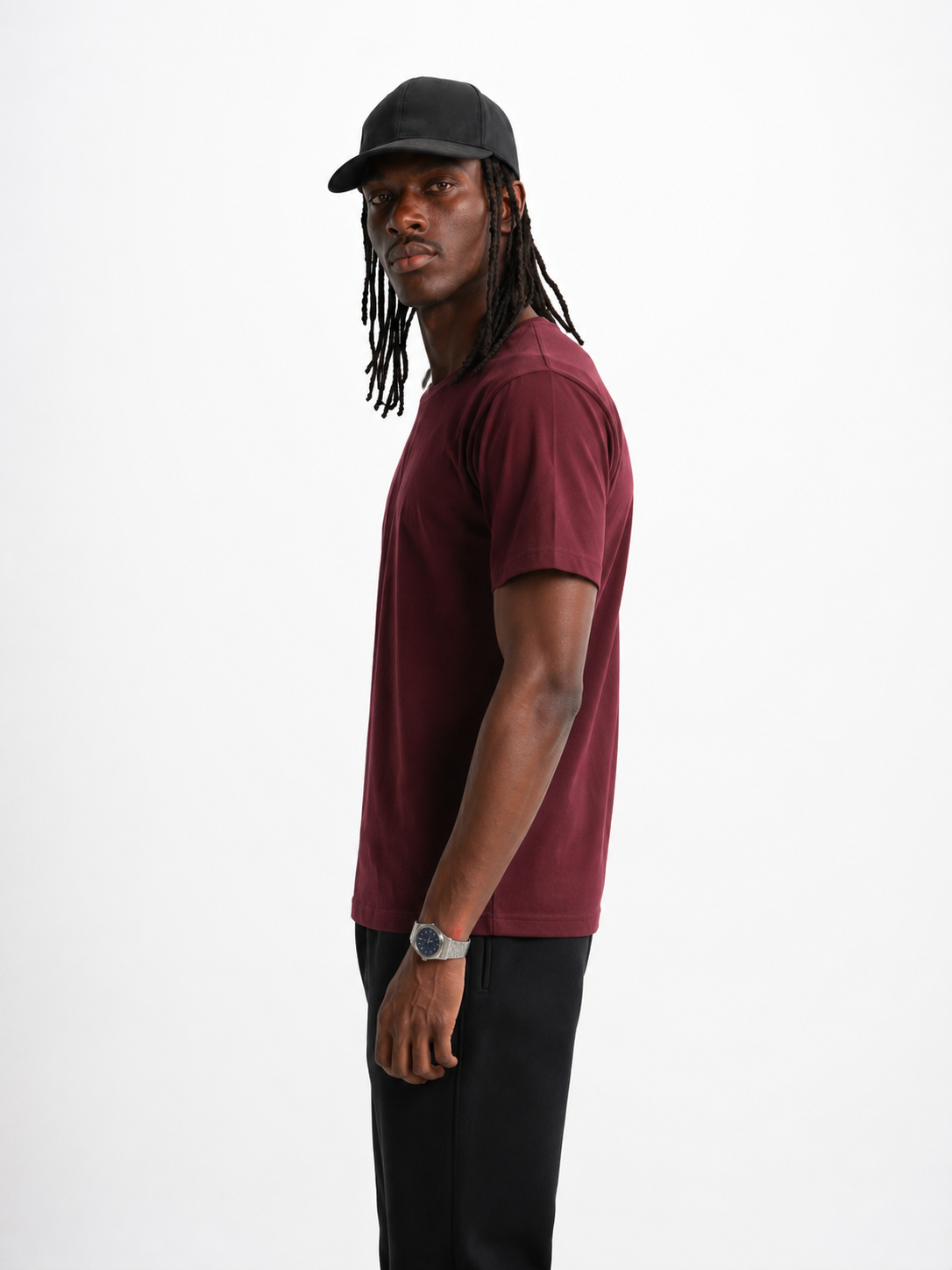 Burgundy Regular Tee