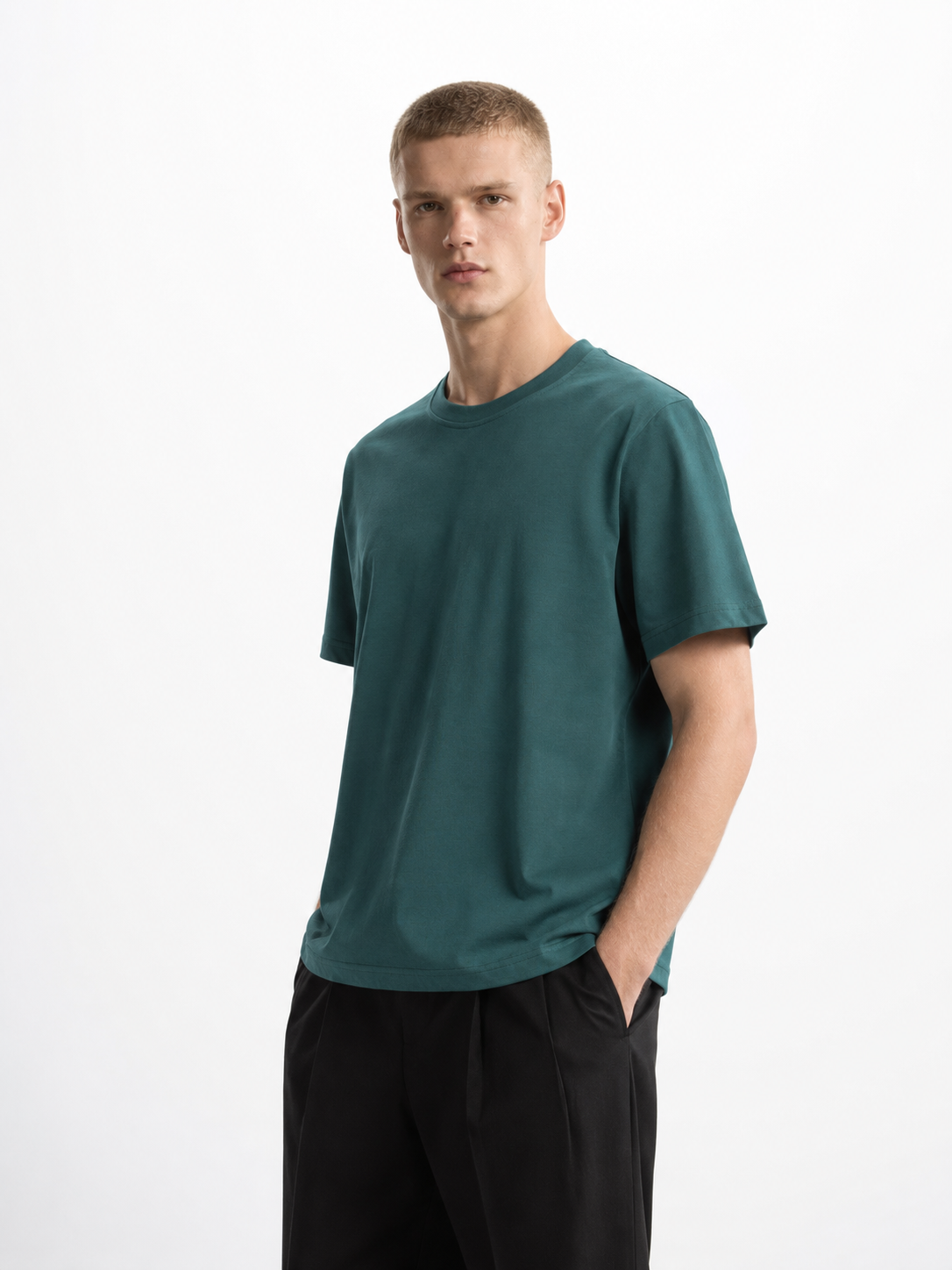 Teal Regular Tee