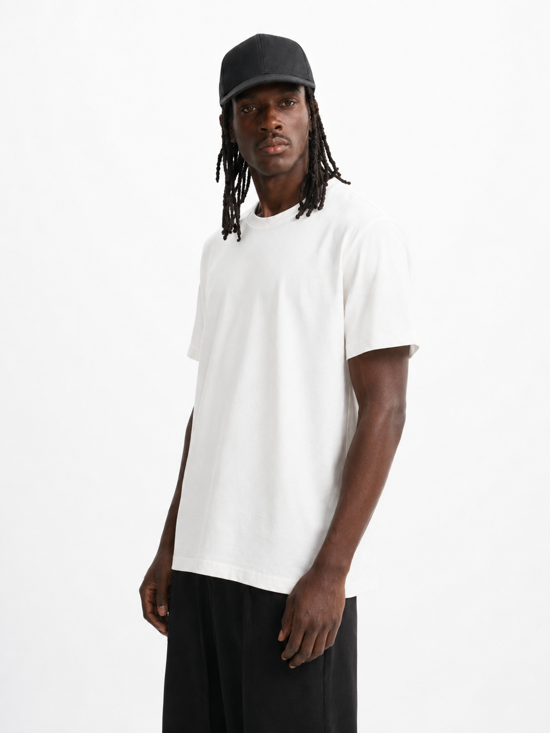 White Regular Tee