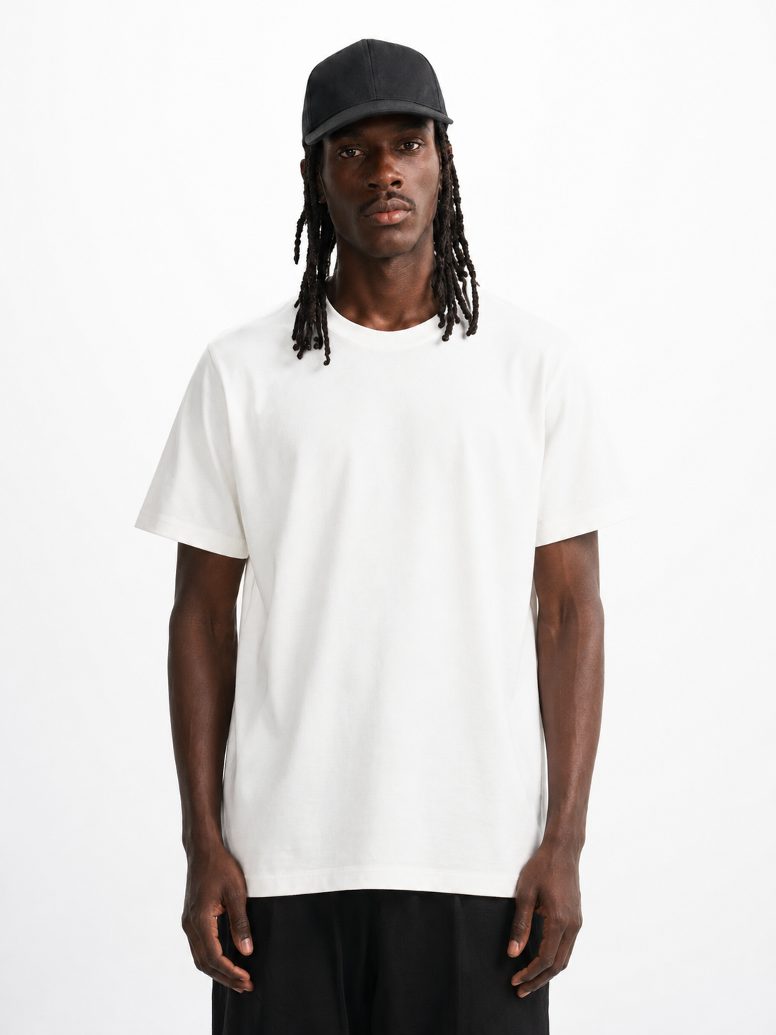 White Regular Tee