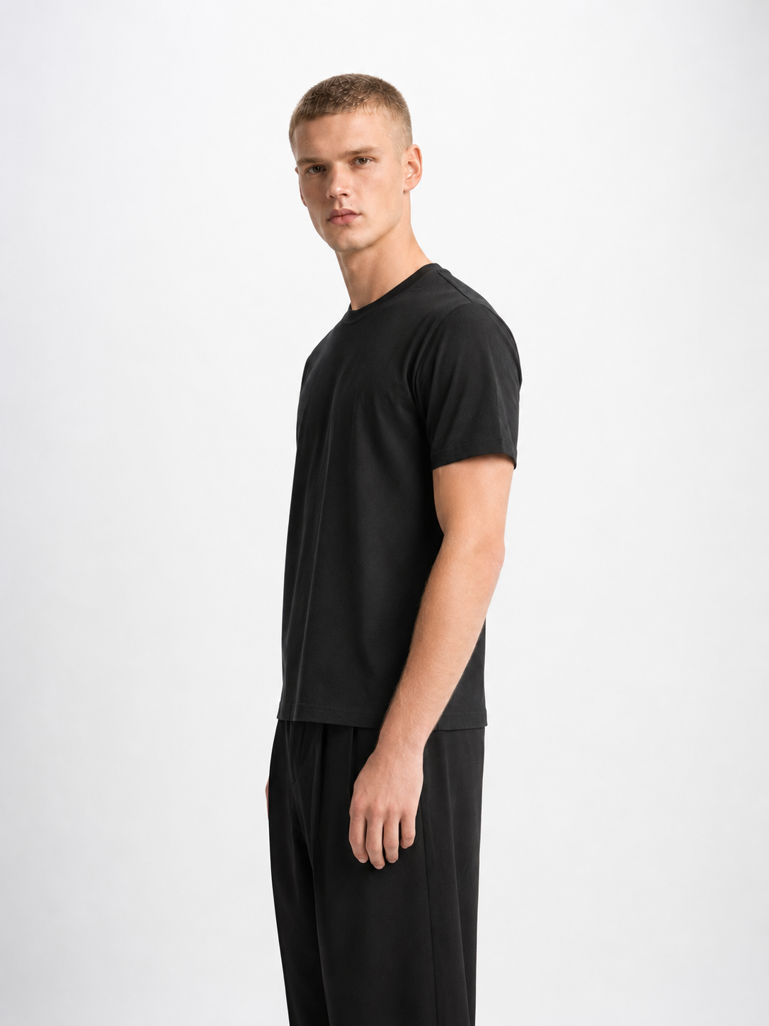 Black Regular Tee