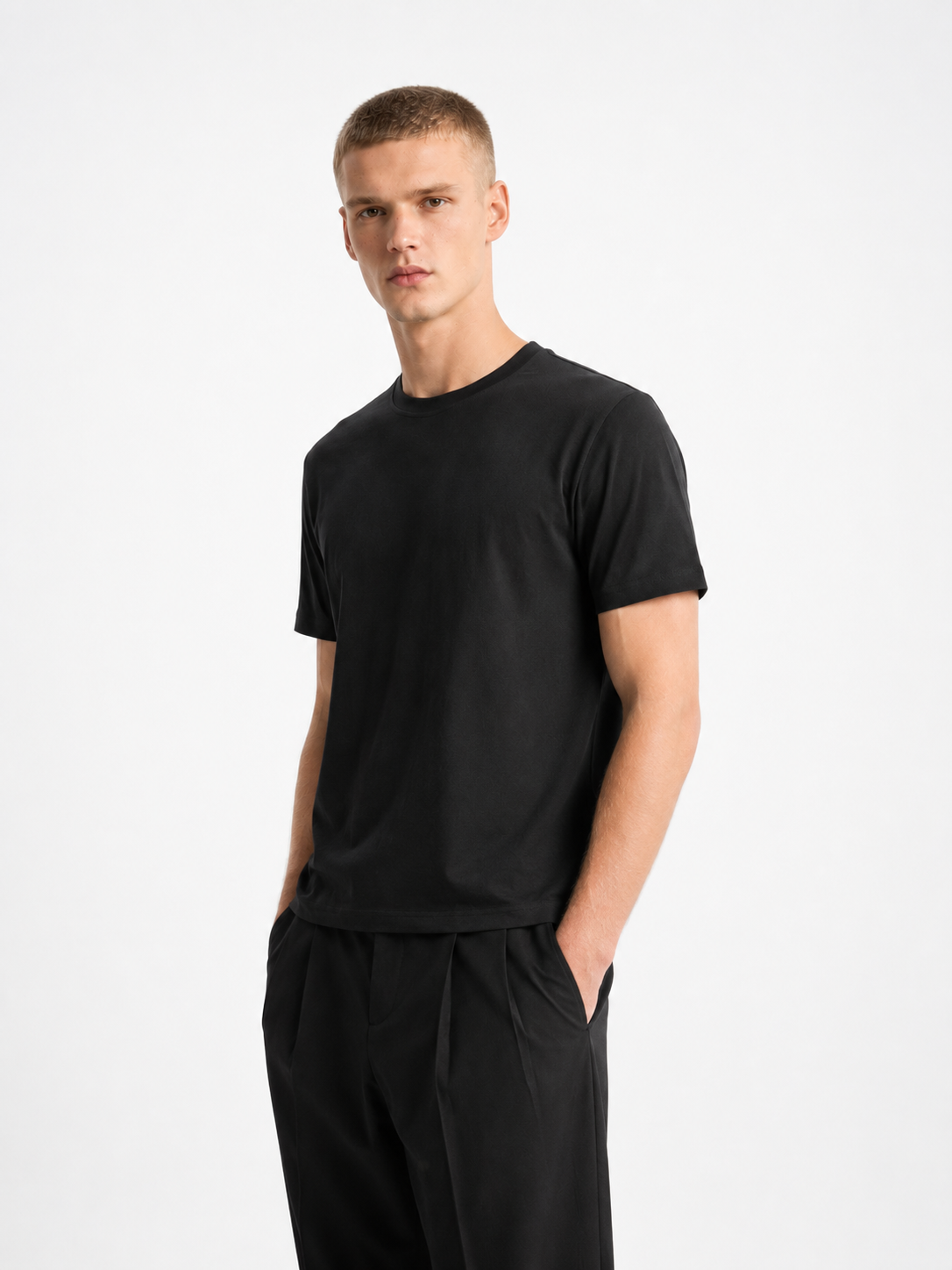 Black Regular Tee
