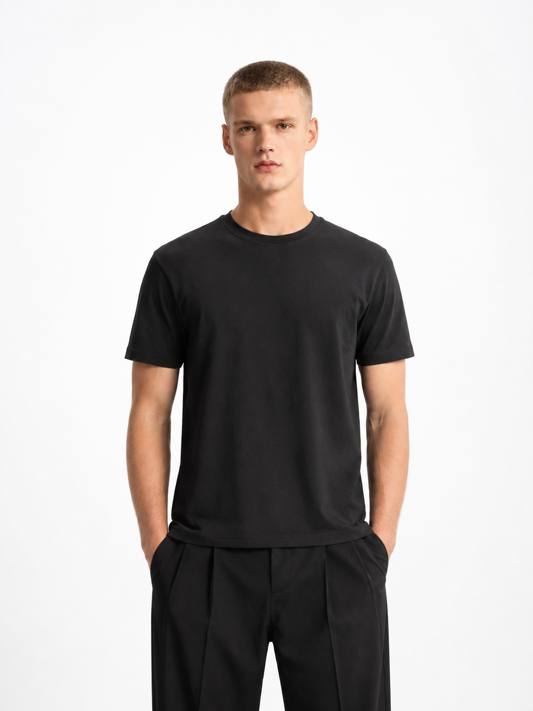 Black Regular Tee