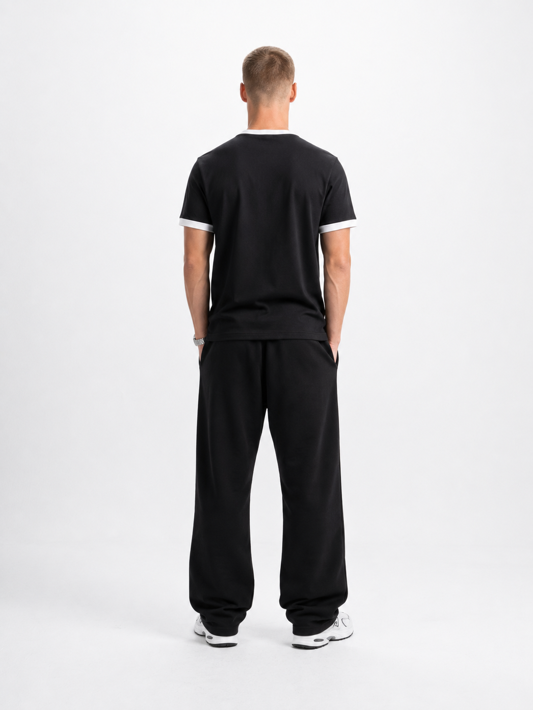 Relaxed Summer Sweatpants - Black