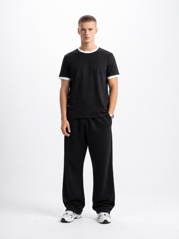 Relaxed Summer Sweatpants - Black