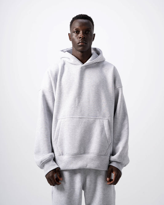 Unisex Light Grey hoodie v1
