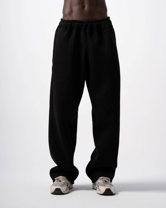winter sweatpants - Black
