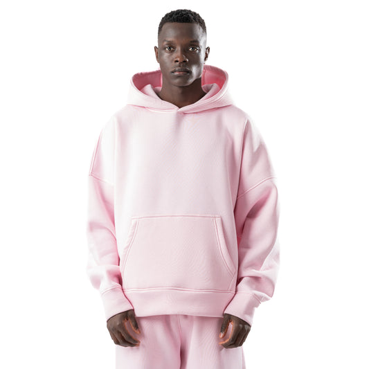 Unisex baby pink hoodie v1