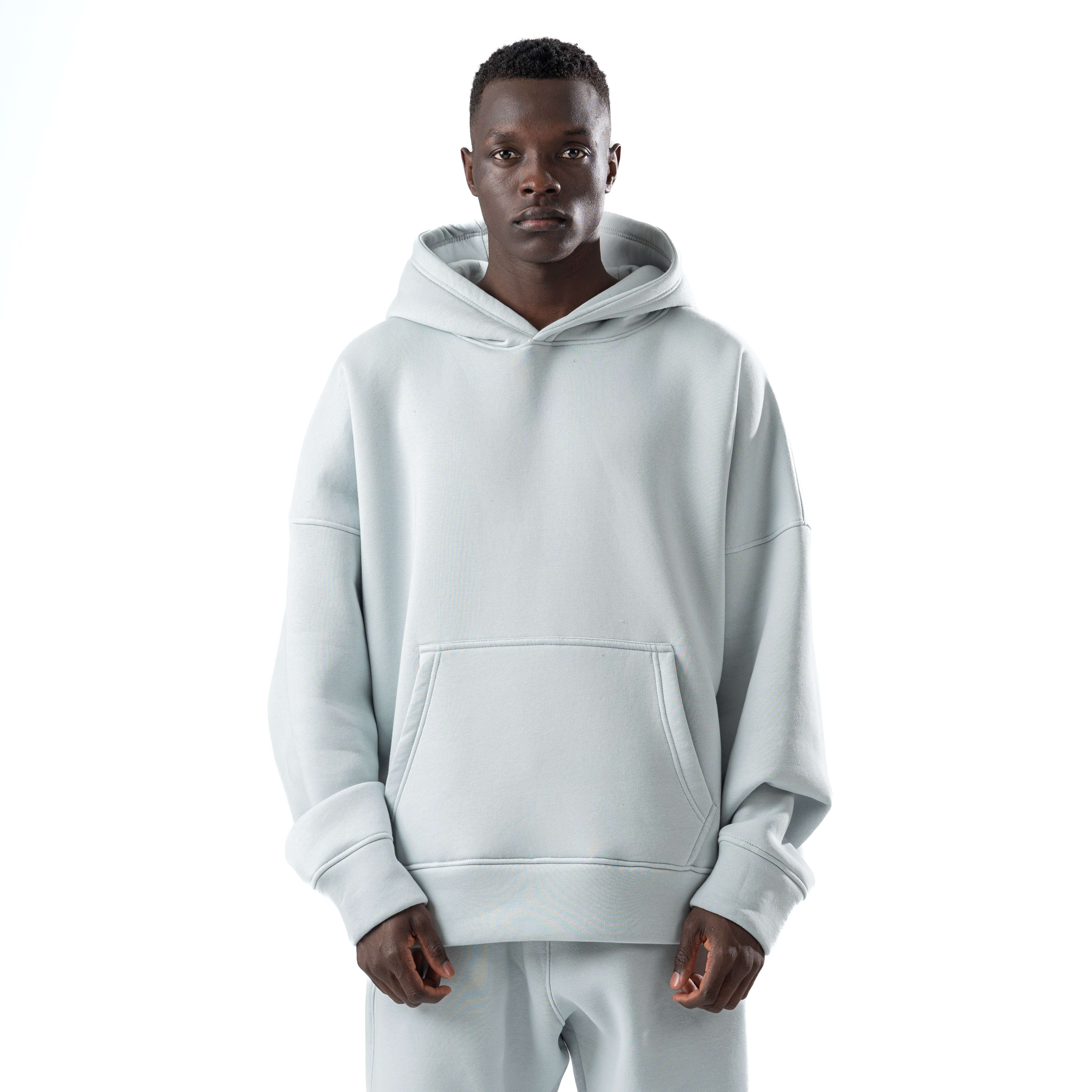 Unisex baby blue hoodie v1