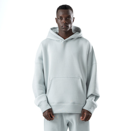 Unisex baby blue hoodie v1